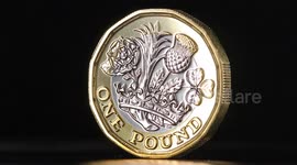 2017 United Kingdom Bimetallic 12 sided £1 coin
