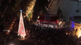 'Christmas Village' opens at Terra Sancta Monastery in Aleppo