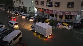 Heavy rains flood streets, disrupting daily life in UAE