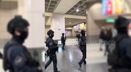 2 dead, 6 injured after man stabs people, throws smoke grenade at Taiwan metro station