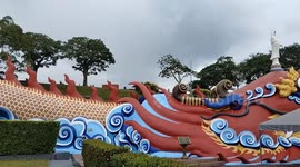 World’s Longest Dragon Sculpture Stretches 1,000 Feet, Houses Columbarium Inside