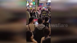Taiwan: Eyewitness Video Shows Panic After Deadly Knife Attack In Taipei