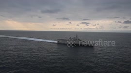 Saudi Arabia: U.S. Navy Deploys Attack Drone At Sea For First Time In Arabian Gulf