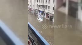 UAE: Dubai Deluged With Widespread Flooding