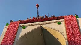 World famous Urs flag hoisting at Ajmer dargah held under tight security