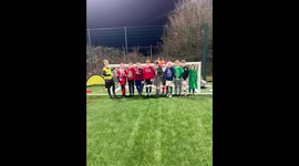 Football water bottle Challenge with manager under 10’s additions