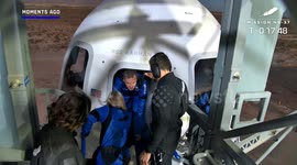 Blue Origin makes history with first spaceflight by wheelchair user