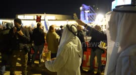 Dozens of Israelis protest Netanyahu government in Tel Aviv