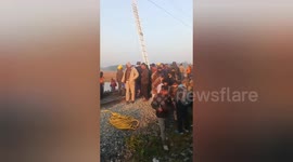 Tragedy in Assam: Rajdhani Express Derails, Killing 7 Elephants