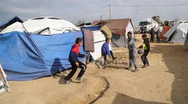 Extreme cold poses lethal threat to displaced Gazans in tent camps