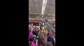 Passengers injured in escalator accident at train station in Brazil