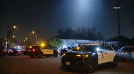 US, Los Angeles: Highland Park DUI Pursuit Crash, Suspects Get Away