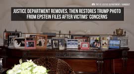 Justice Department Removes, Then Restores Trump Photo From Epstein Files After Victims' Concerns