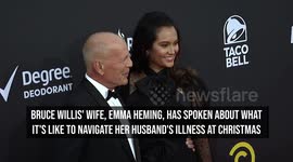 Emma Heming Willis feeling a 'mix of grief' while navigating husband Bruce's dementia at Christmas