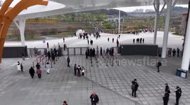 China: China's new giant panda base holds soft opening ahead of inauguration