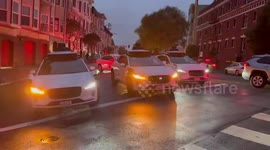 Waymo robotaxis stall during power outage in San Francisco, USA