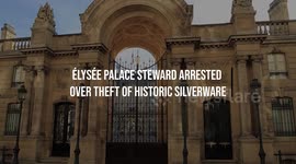 Élysée Palace Steward Arrested Over Theft of Historic Silverware