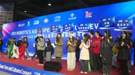 China: VEX Robotics Asia Open concludes with global participation