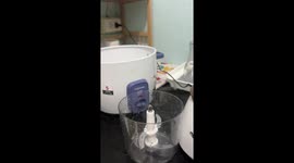 Blender explodes as wife tries to mix iced milk tea