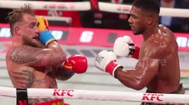 UNCAPTIONED: Jake Paul Suffers Double Jaw Fracture After Knockout Loss to Anthony Joshua