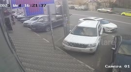 E-scooter rider hits woman outside a store in Novorossiysk, Russia