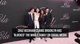 IN CASE YOU MISSED IT: Cruz Beckham claims Brooklyn has 'blocked' the whole family on social media