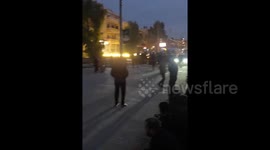 Syria: Dozens of families and factory workers have evacuated from the vicinity of the Lairmon neighborhood