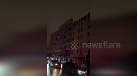 US: Federal Building Glows As San Francisco Is Plunged Into Darkness