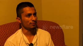 The interview with Samuel Saúl Roque García, a Mexican citizen who was deported at the Ciudad Juárez–El Paso, Texas border