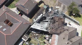 Explosion of LPG Tank and Blaze Consumes Residential Home in Western Sydney, Australia