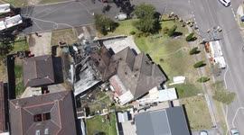 Explosion of LPG Tank and Blaze Consumes Residential Home in Western Sydney, Australia