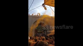 India: Fire Erupts During Celebration in Jejuri, Pune; 16 Injured