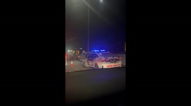 Bus crashes into toll way barrier leaving 16 passengers dead in Indonesia