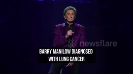 Barry Manilow diagnosed with lung cancer