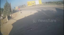 Shocking Collision Between ST Bus and Tractor Caught on CCTV in Morbi, Gujarat