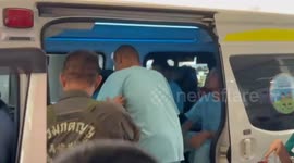 Wounded Thai soldiers transported to hospitals amid ongoing border fighting