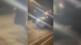 France: French Farmers Blockade Strategic Junction