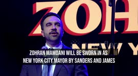 Zohran Mamdani Will Be Sworn In as New York City Mayor by Sanders and James