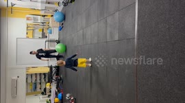 Russia: Kushevskaya's Little Dancer Syncs Perfectly with Bouncing Ball!