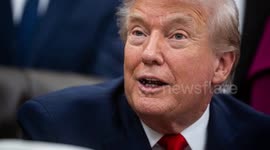 UNCAPTIONED: Trump Criticizes Epstein Photo Releases, Says Innocent People Are Being Harmed