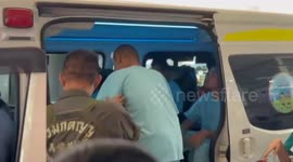 Wounded Thai soldiers transported to hospitals amid ongoing border fighting