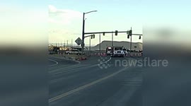 US: Large Object Blown Across Busy Highway 93 Forces Closure In Arvada