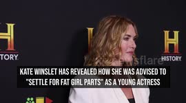 Kate Winslet told to 'settle for fat girl parts' as a young actress