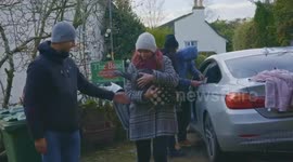 Meet the turkeys rescued from Xmas plates who love being cuddled and stroked