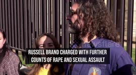 Russell Brand charged with further counts of rape and sexual assault