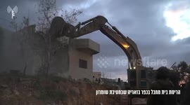 Israeli Forces Demolish Home of Attacker Linked to July Shooting and Stabbing