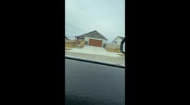 Tumbleweed takeover hits Montana homes after 85mph winds