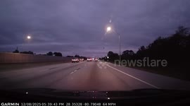 Airplane Landing on I-95 Traffic