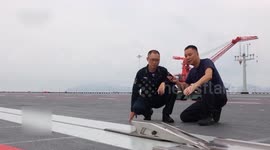 China: China's Fujian aircraft carrier demonstrates powerful electromagnetic catapult system