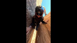 Base Jump Through a Crack